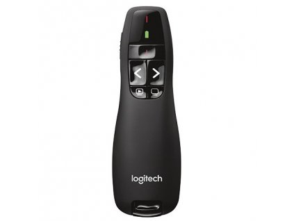 Prezentér Logitech Wireless Presenter R400 - černý