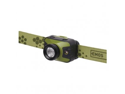 Čelovka EMOS CREE LED P3539, 330 lm, 200 m, 3× AAA