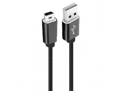 Kabel WG USB/Mini USB, 1m - černý