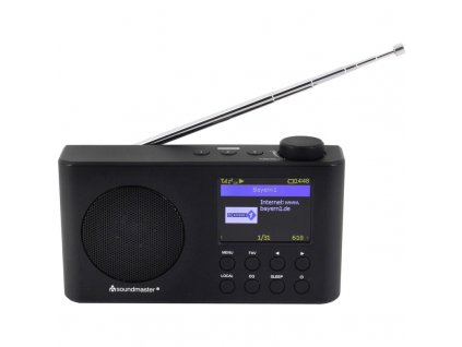 Internetové rádio s DAB+ Soundmaster IR6500SW, černé