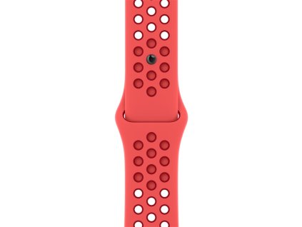 Řemínek Apple 41mm zářivěkarmínovo – Gym Red Nike sportovní řemínek