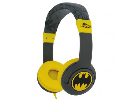 Sluchátka OTL Technologies Batman Bat signal Children's - modrá