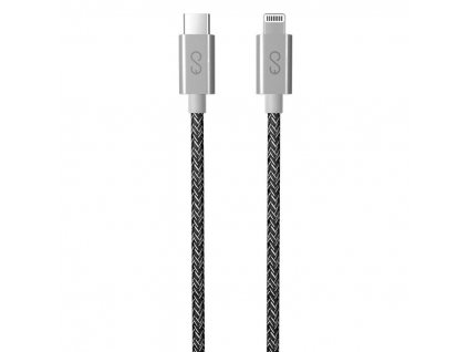 Kabel Epico USB-C/Lightning 60W, 1,2m - šedý