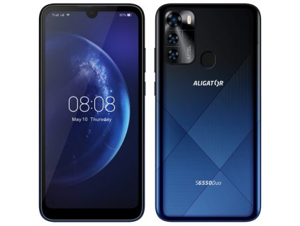 Mobilní telefon Aligator S6550 Duo - modrý