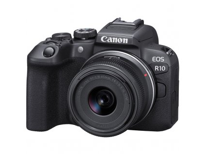 CSC fotoaparát Canon EOS R10 + RF-S 18-45 IS STM, černý