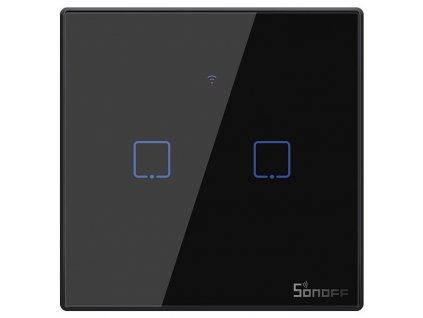 Vypínač Sonoff Smart Switch WiFi + RF 433 T3 EU TX (2-channel)