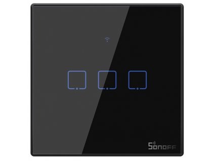Vypínač Sonoff Smart Switch WiFi + RF 433 T3 EU TX (3-channels)