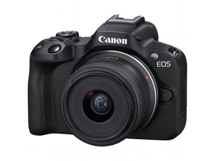 CSC fotoaparát Canon EOS R50 + RF-S 18-45 IS STM, černý