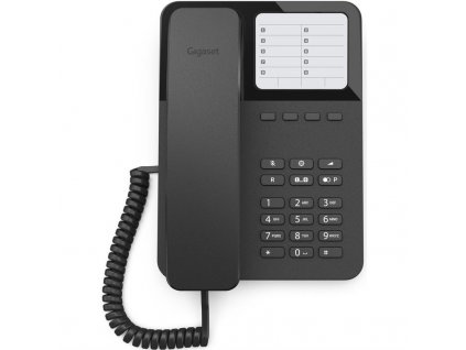 Domácí telefon Gigaset DESK 400 - černý