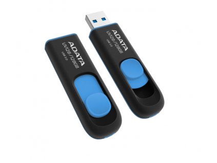 Flash USB ADATA UV128 128GB USB 2.0 - černý/modrý
