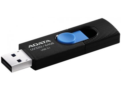 Flash USB ADATA UV320 64GB USB 3.2 - černý/modrý