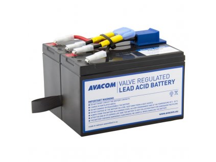 Olověný akumulátor Avacom RBC48 - náhrada za APC