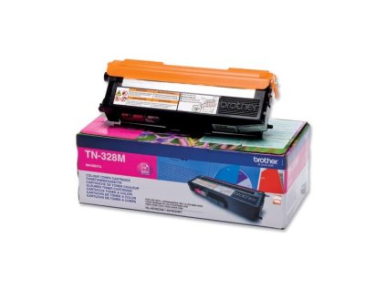 Toner Brother TN-328M, 6000 stran originální - červený