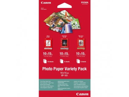 Fotopapír Canon VP-101, 10x15 Variety Pack