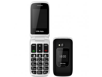 Mobilní telefon CPA Halo 15 Senior - černý