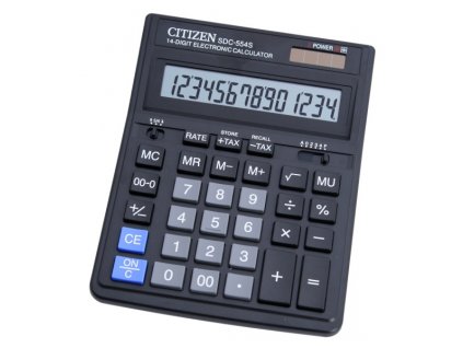Kalkulačka Citizen SDC-554S - stříbrná