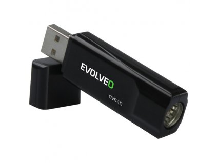 TV tuner Evolveo Sigma T2, FullHD DVB-T2 H.265/HEVC USB tuner