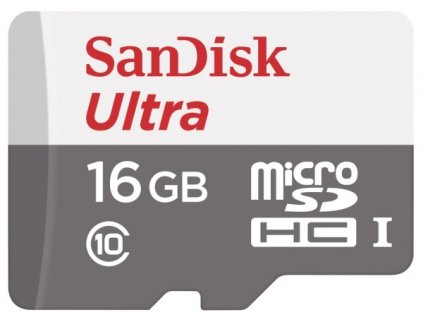 Paměťová karta Sandisk Micro SDHC Ultra 16GB UHS-I U1 (48R/48W)