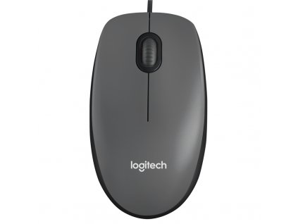 Myš Logitech M90 / optická / 3 tlačítka / 1000dpi - šedá