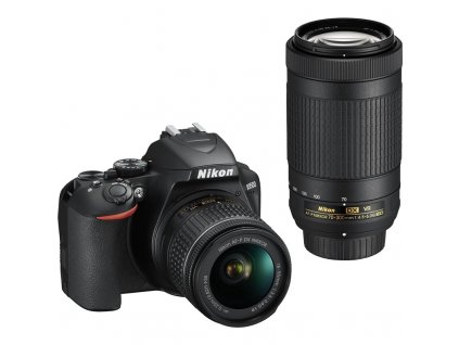 Zrc. Nikon D3500 + 18-55 AF-P VR, 70-300AF-P VR