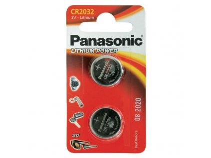 Baterie lithiová Panasonic Lithium Power CR2032, blistr 2ks