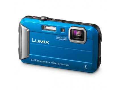 Fotoaparát Panasonic DMC-FT30EP-A, modrý