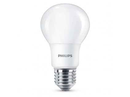 Žárovka LED Philips klasik, E27, 7,5W, studená bílá