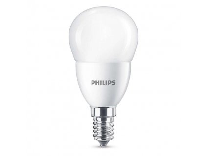 Žárovka LED Philips klasik, 7W, E14, teplá bílá