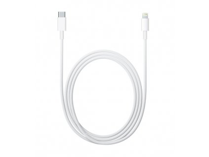 Kabel Apple USB-C/Lightning MFi, 2m - bílý