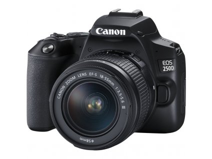Zrcadlovka Canon EOS 250D + 18-55 DC III