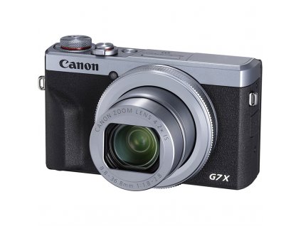 Fotoaparát Canon PowerShot G7X Mark III stříbrný