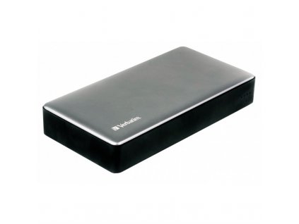 Powerbank Verbatim 20000 mAh, USB-C PD, QC 3.0 - stříbrná