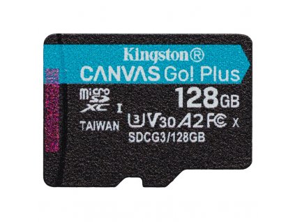 Paměťová karta Kingston Canvas Go! Plus MicroSDXC 128GB UHS-I U3 (170R/90W)