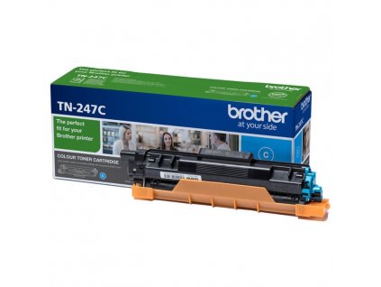 Toner Brother TN-247C, 2300 stran - modrý