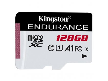 Paměťová karta Kingston Endurance microSDXC 128GB (95R/45W)