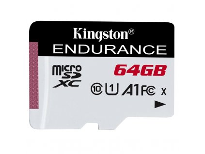 Paměťová karta Kingston Endurance microSDXC 64GB (95R/30W)
