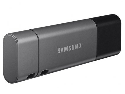 Flash USB Samsung Duo Plus 256GB USB-C - šedý