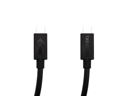 Kabel i-tec Thunderbolt 3, 40 Gbps, 100W USB-C PD, 1,5m - černý