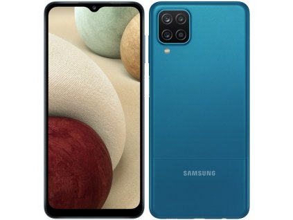 Mobilní telefon Samsung Galaxy A12 64 GB - modrý