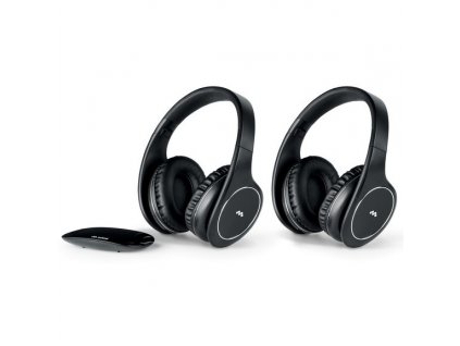 Sluchátka Meliconi HP Easy Digital Bundle - černá