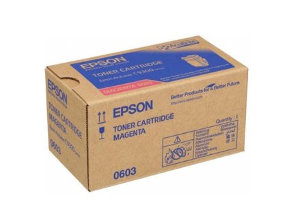 Toner Epson 0603, 7500 stran, pro AL-C9300N originální - červený