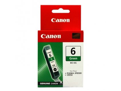 Inkoustová náplň Canon BCI-6G, 360 stran - zelená