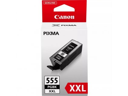 Inkoustová náplň Canon PGI-555 PGBK XXL, 1000 stran - černá