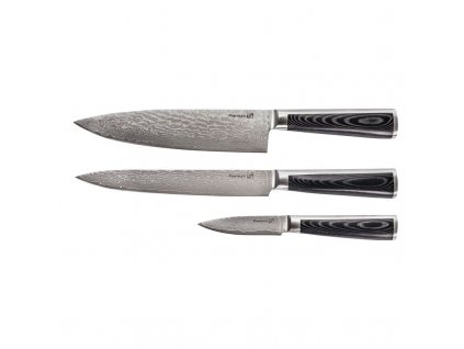 Sada kuchyňských nožů G21 Premium Damascus , 3 ks