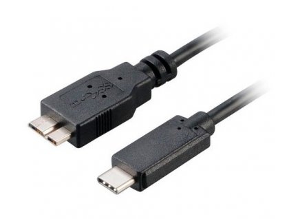 Kabel akasa USB-C 3.1/USB micro B, 1m - černý