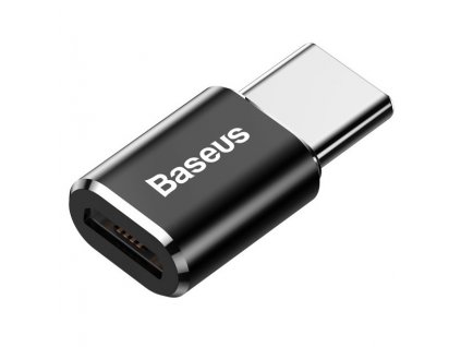 Redukce Baseus USB-C/Micro USB - černý