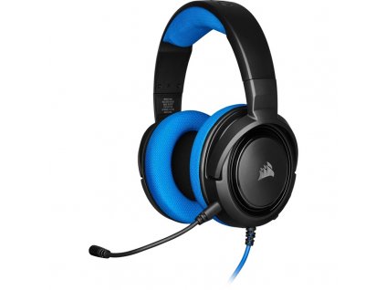 Headset Corsair HS35 - černý/modrý