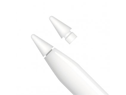 Hroty FIXED Tips náhradní hroty na Apple Pencil, 2ks - bílé