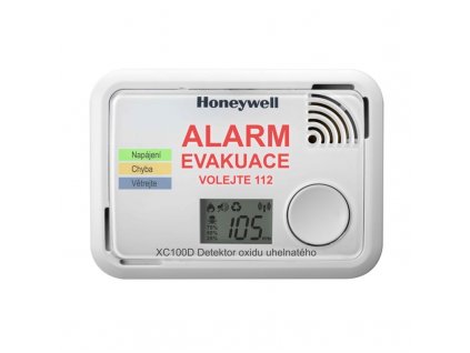 Detektor oxidu uhelnatého Honeywell XC100D-CSSK-A, Alarm Scan