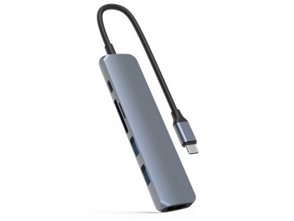 USB Hub HyperDrive BAR 6 v 1 USB-C Hub pro iPad Pro, MacBook Pro/Air - šedý